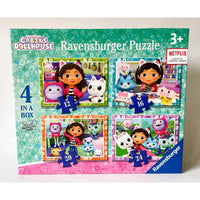 Thumbnail for Gabby's Dollhouse 4 in a Box Jigsaw Puzzle Ravensburger