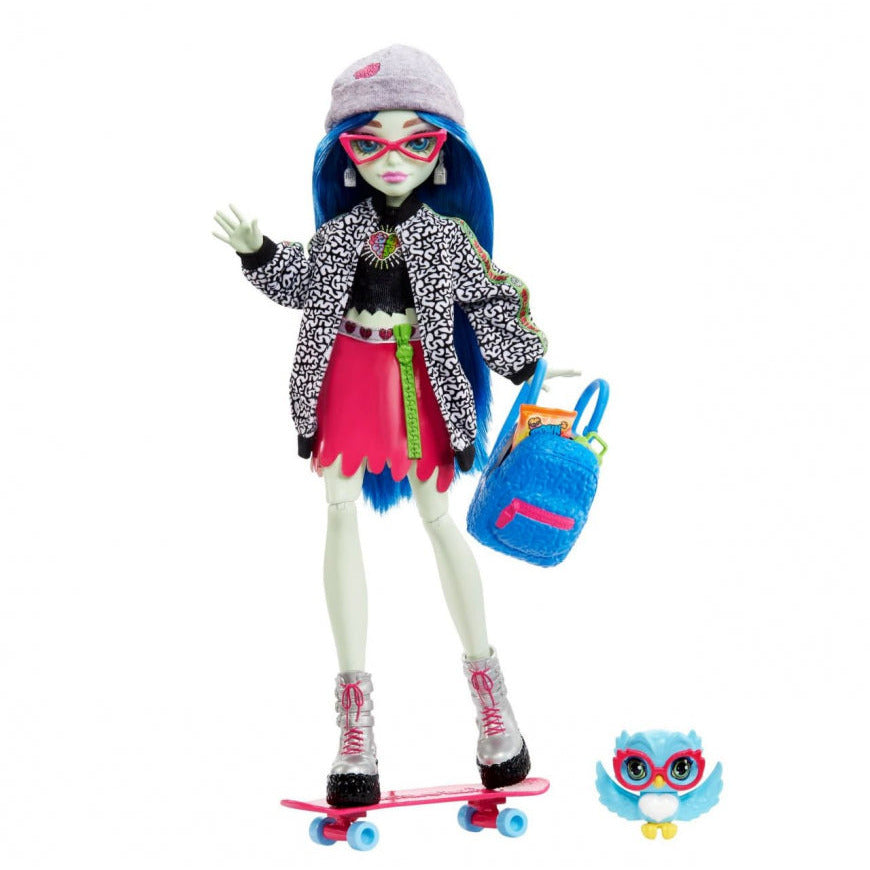 Monster High Ghoulia Yelps Doll - Unicorn & Punkboi