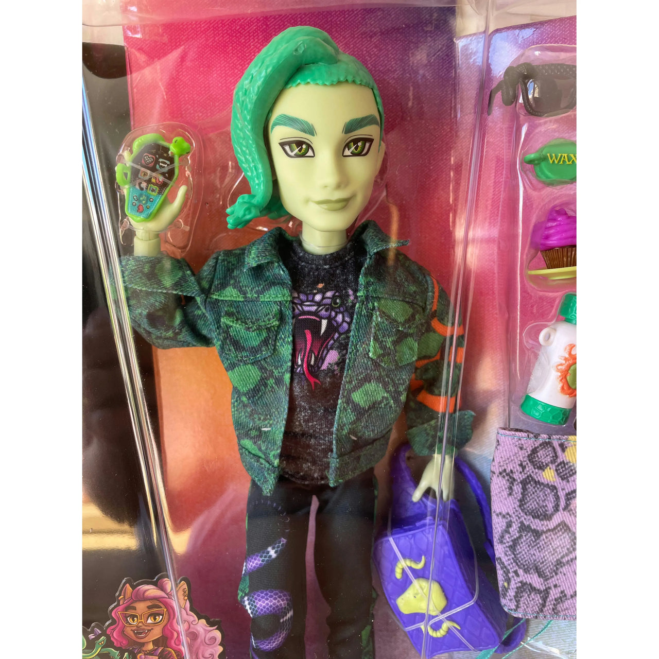 Monster High Deuce Gorgon Doll - Unicorn & Punkboi