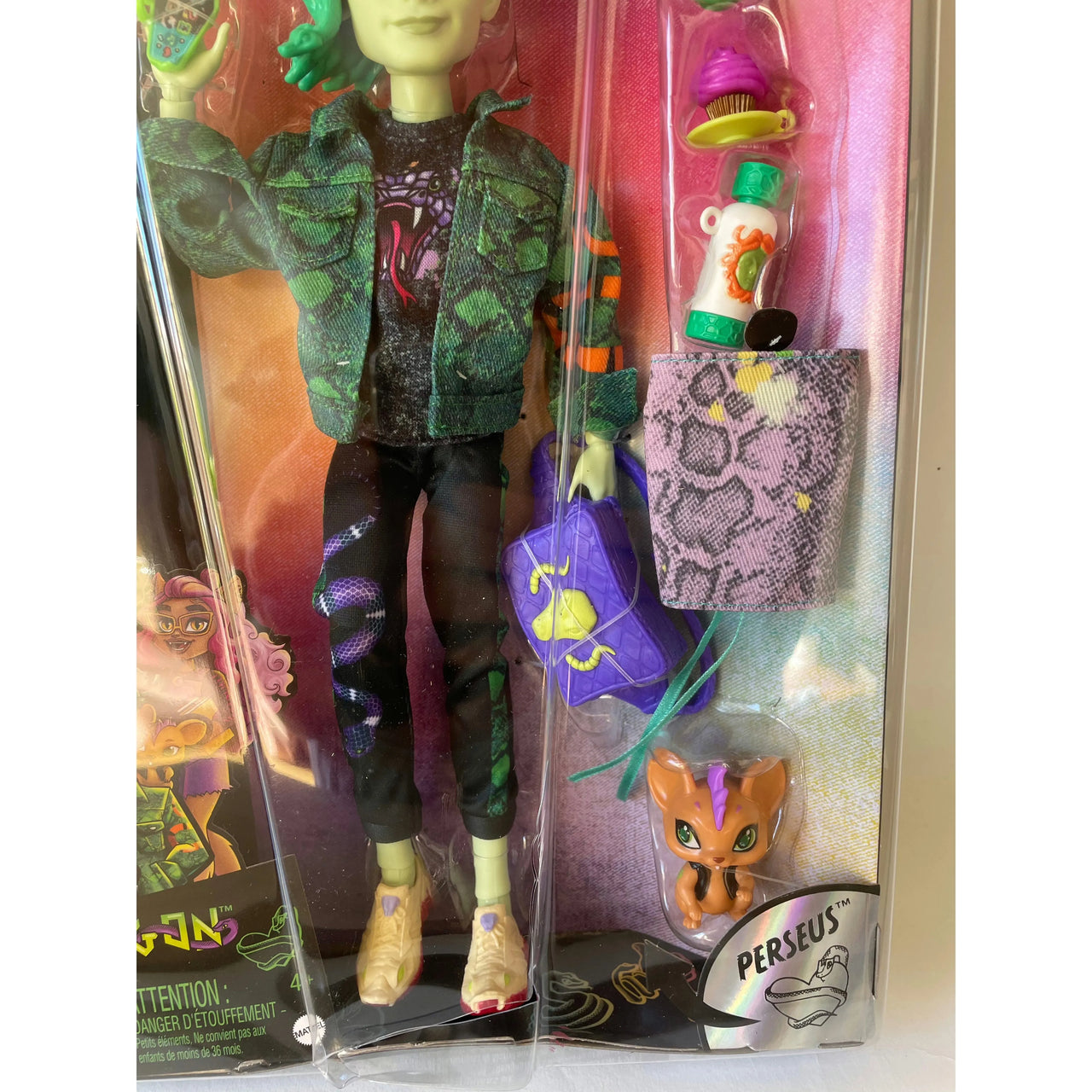 Monster High Deuce Gorgon Doll - Unicorn & Punkboi