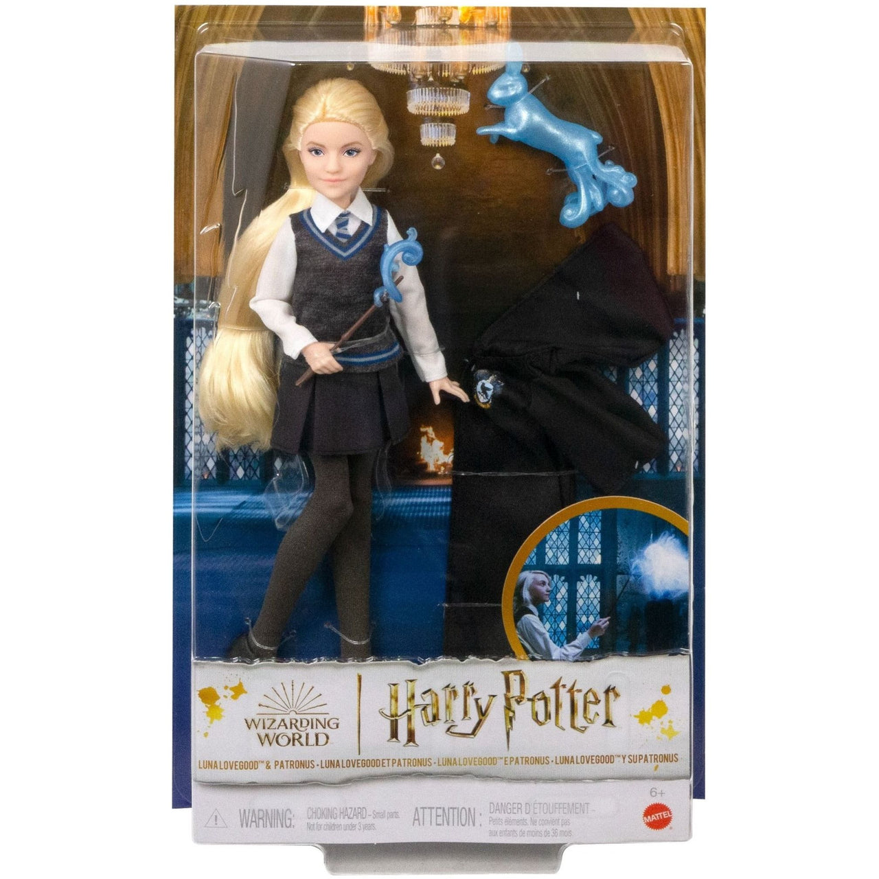 Harry Potter Luna & Patronus Doll - Unicorn & Punkboi