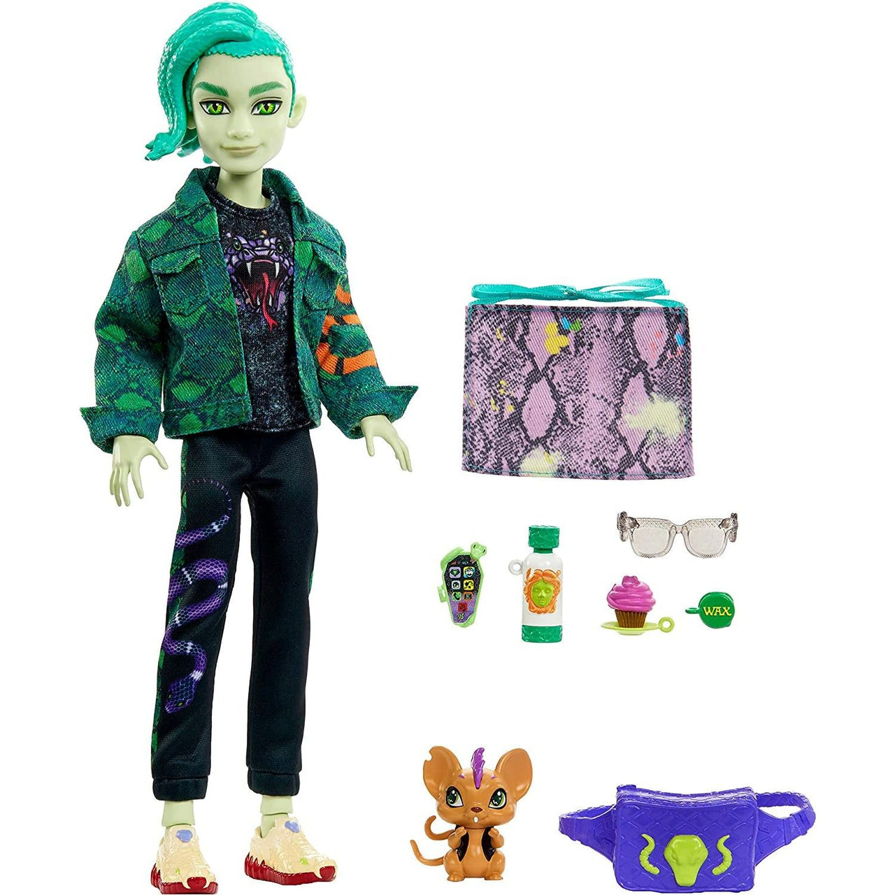 Monster High Deuce Gorgon Doll - Unicorn & Punkboi